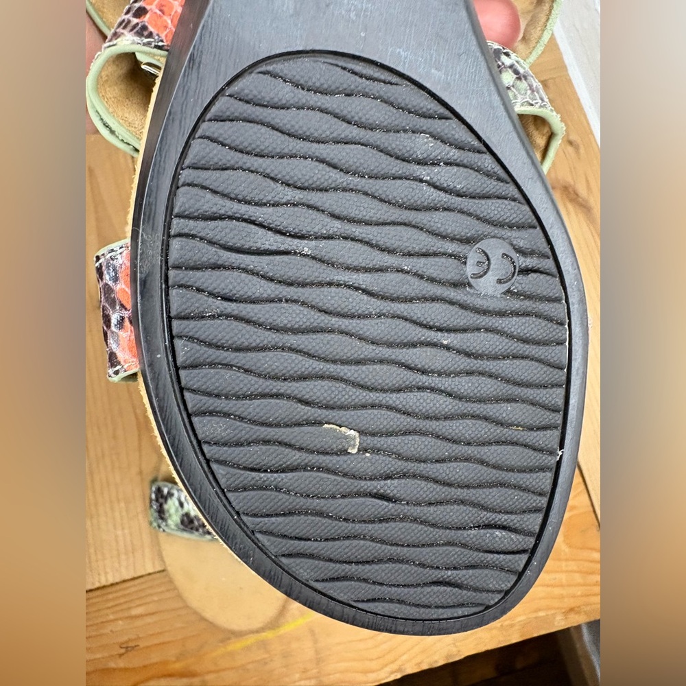 Wedge Slide Sandals in Snake Print - Women - Picture 12 of 12
